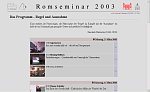 Romseminar 2003